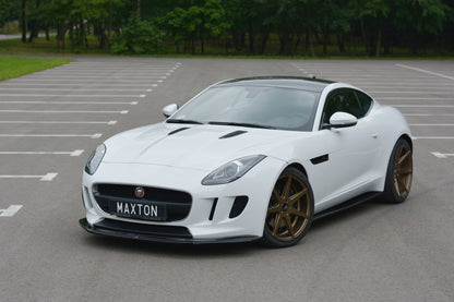 Front Ansatz V.1 für JAGUAR F-TYPE schwarz matt
