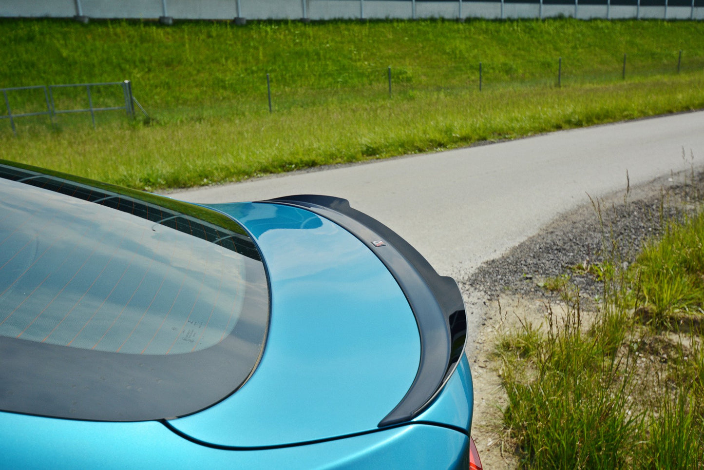 Spoiler CAP für BMW 4er F36 GRAN COUPÉ Carbon Look
