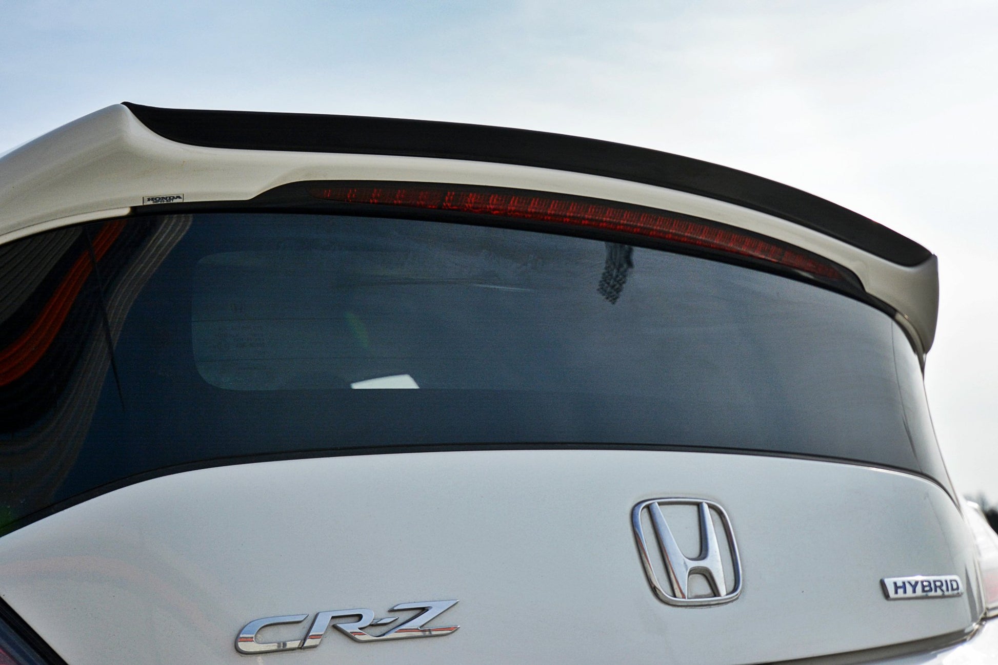 Spoiler CAP für HONDA CR-Z schwarz matt