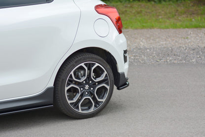 Heck Ansatz Flaps Diffusor für SUZUKI SWIFT 6 SPORT Carbon Look