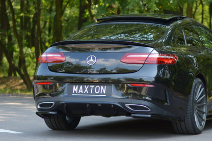 Spoiler CAP für Mercedes-Benz E-Klasse W213 Coupe (C238) AMG-Line schwarz Hochglanz