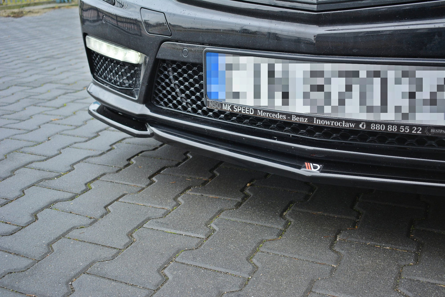 Front Ansatz V.1 für Mercedes E63 AMG W212  Carbon Look