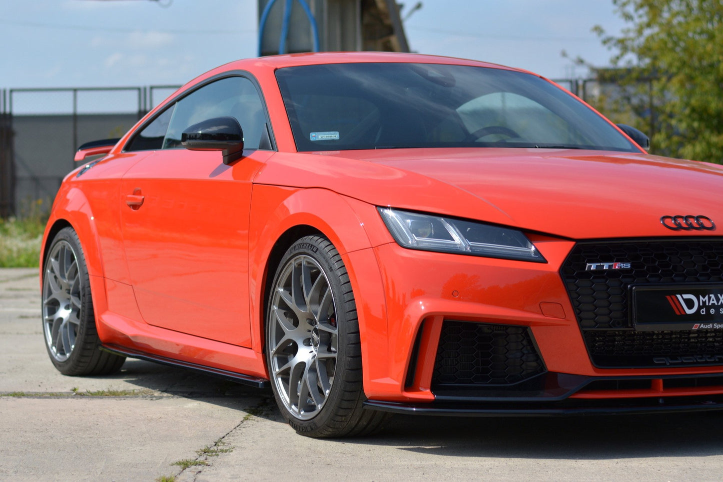 Seitenschweller Ansatz für Audi TT RS 8S  Carbon Look