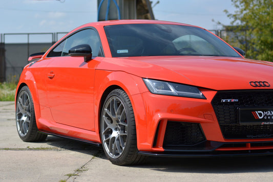 Seitenschweller Ansatz für Audi TT RS 8S  Carbon Look