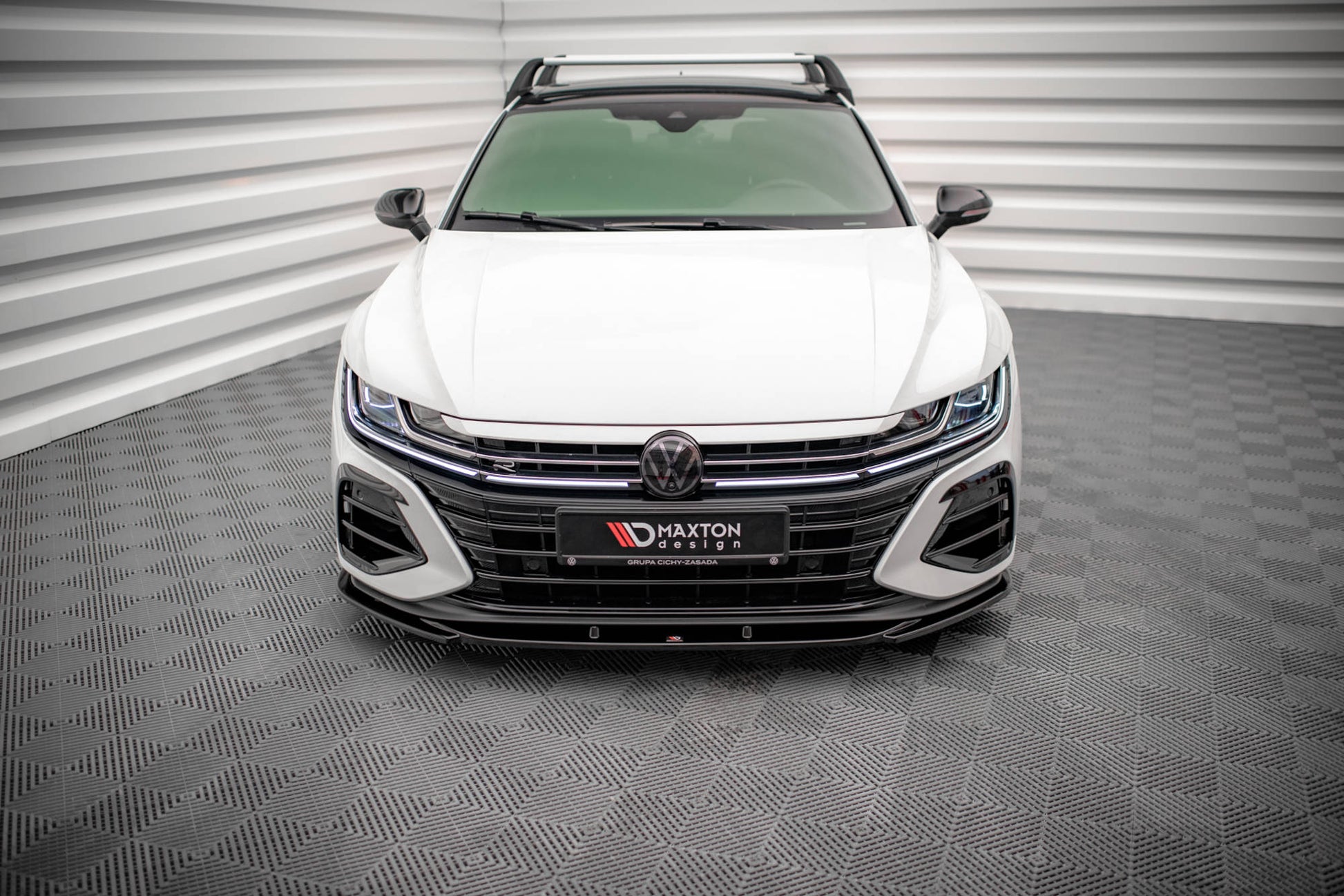 Front Ansatz V.1 für Volkswagen Arteon R Carbon Look