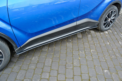 Seitenschweller Ansatz für TOYOTA C-HR  schwarz matt