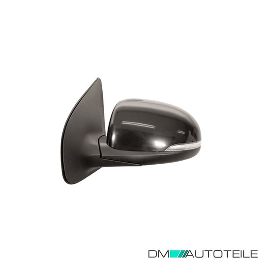 Außenspiegel links kpl. elektr. mit Blinklicht glasklar passt für Hyundai i20