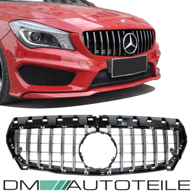 GT Sport- Panamericana Kühlergrill Chrom passend für Mercedes CLA W117  bj 13-16 auch A45 AMG
