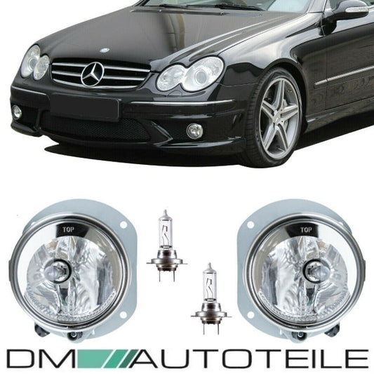 Nebelscheinwerfer SET H7 passt für Mercedes W211 S211 W204 S204 C209 A209 AMG