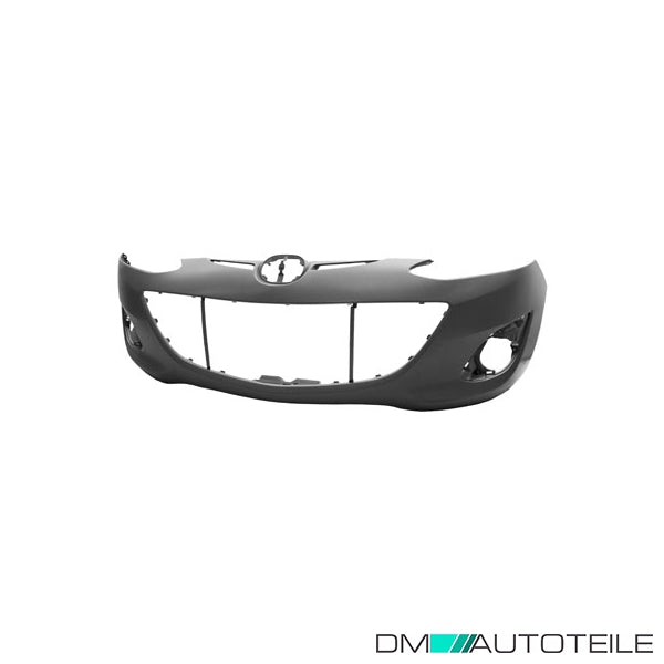 Stoßstange vorne grundiert passt für Mazda 2 II für NSW Facelift bj 2010-2014