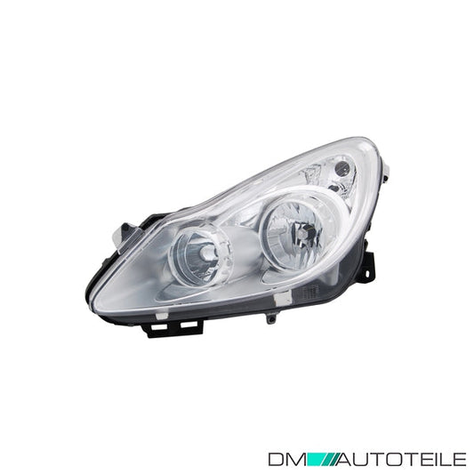 Hauptscheinwerfer links H7/H1 passt für Vauxhall Corsa MK III (D) 06-11