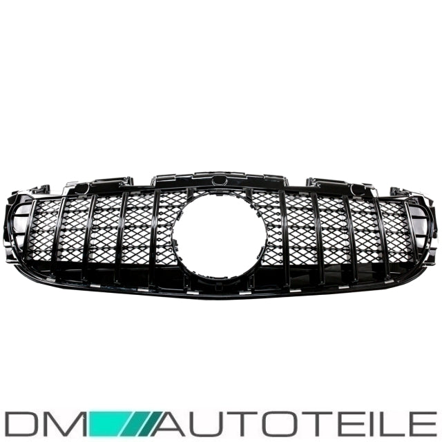 Sport-Panamericana Kühlergrill Schwarz passt für Mercedes R172 SLC ab 2016 Mopf