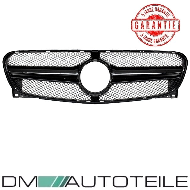 Kühlergrill Schwarz Glanz passt für Mercedes GLA X156 auch AMG Bj 13-16