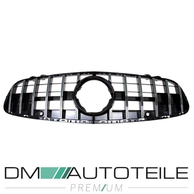 Sport-Kühlergrill für Panamericana GT Chrom passt für Mercedes SL R231 Mopf ab 2015