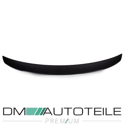 Set Heckspoiler Kofferaum Schwarz Matt + 3M passt für Mercedes CLA W118 ab 2019