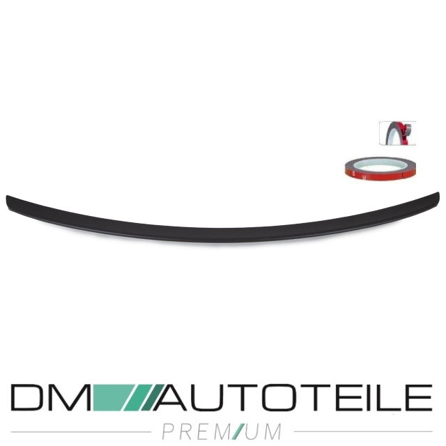 Set Heckspoiler schwarz matt +3M passt für Mercedes CLS W219 auch AMG Line ab Bj 04-10 aus ABS