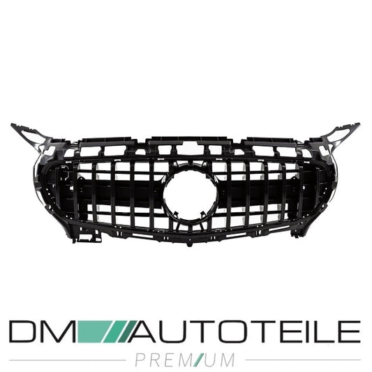 Sport-Panamericana Kühlergrill Frontgrill schwarz passt für AMG GT C190 ab 14-17