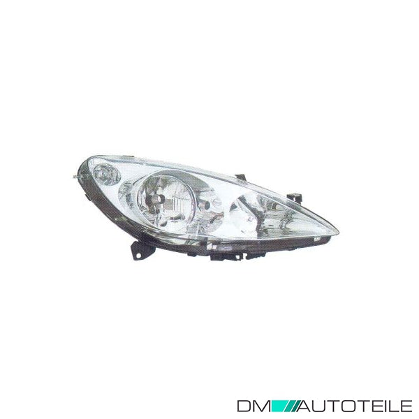 Hauptscheinwerfer links H7/H1 ohne Motor passt für Peugeot 307 Break 01-05