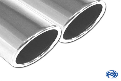 Seat Exeo 3R/ 3R ST - 2,0l TFSI Endschalldämpfer rechts/links zweiflutig - 2x76 Typ 16 rechts/links