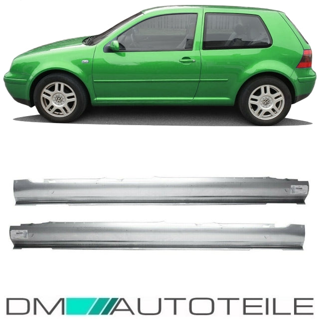 SET Einstiegblech Schweller Rechts Links für VW Golf 4 (2-3 Türer) ab 1997-2006