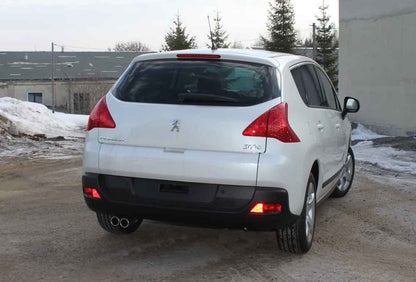 Peugeot 3008 Endschalldämpfer - 2x70 Typ 13