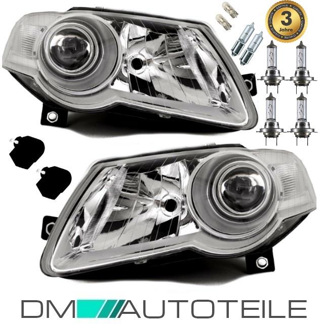 2x für VW Passat 3C Scheinwerfer Set HELLA SYSTEM 05-10+ Birnen KOMPLETT+Motor