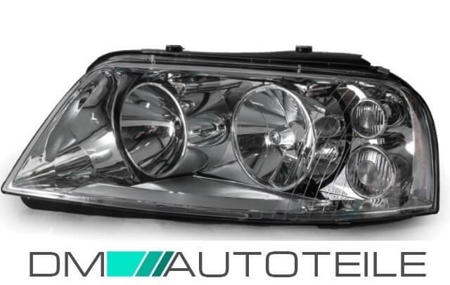 Scheinwerfer H7/H1 Links + motor passt für VW Sharan 7M Seat Alhambra 7V 00-10