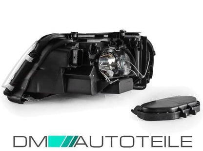 Scheinwerfer links Chrom Bj 00-10 H7/H1 + Birne passt für VW Sharan Seat Alhambra