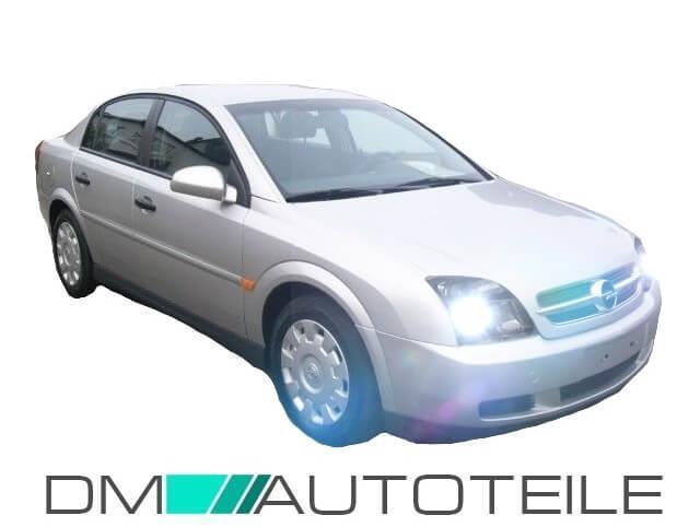 Set Opel Vectra C Signum Klarglas Scheinwerfer Rechts & Links Schwarz H7/H7 +2x H7 Birnen