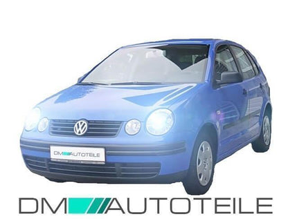 Scheinwerfer Rechts inklusive LWR Motor H7/H1 passt für VW Polo 9N ab 2001-2005