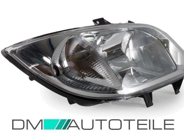 Set Mercedes Sprinter Facelift Klarglas Scheinwerfer rechts Bj 00-06 H7/H7/H3 + Nebel +H7 Birne