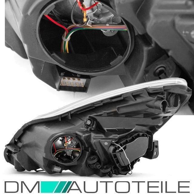 Set Opel Corsa D Scheinwerfer rechts & links Klarglas 11-14 Facelift + Tagfahrlicht H7/H1