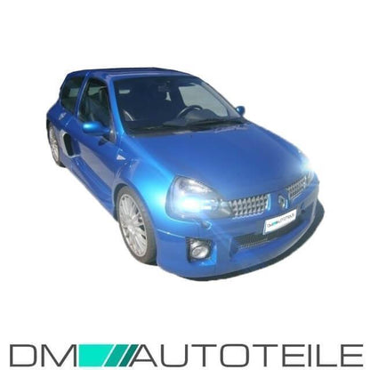 Set Renault Clio II Scheinwerfer links schwarz Bj 01-05 H7/H1 VR6 Design+Birne