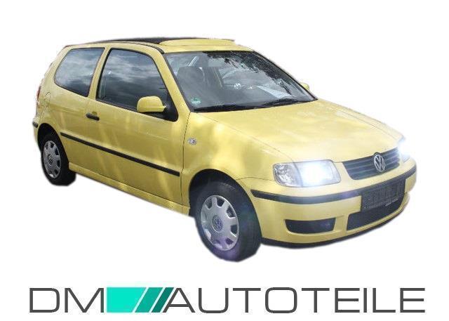 Scheinwerfer Klarglas H7/H1 Rechts + Birne passt für VW Polo 6N2 ab 1999-2001