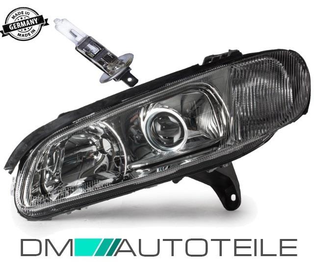 Set Opel Omega B Klarglas Scheinwerfer links Bj 94-99 für LWR H1-H7-1x H1 Birne