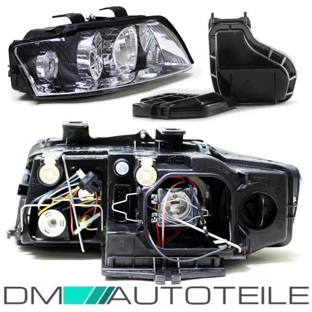 Set Audi A4 8E Xenon Scheinwerfer Klarglas D1S/H7 01-04 links&Rechts Limo/Avant