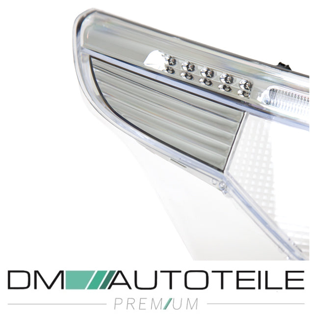 Scheinwerferglas Glas Streuscheibe Rechts passt für BMW 5er E60 E61 bj 03-07 LED Standlicht