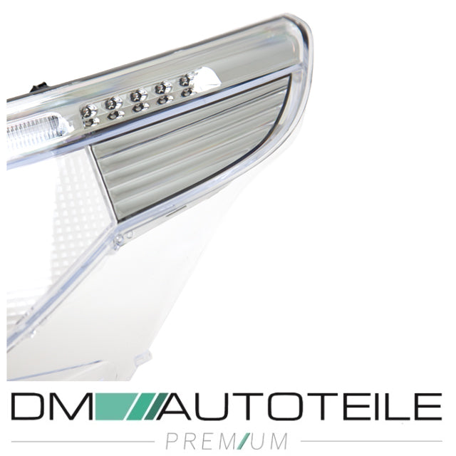 Scheinwerferglas Glas Streuscheibe Links passt für BMW 5er E60 E61 bj.03-07 LED Standlicht