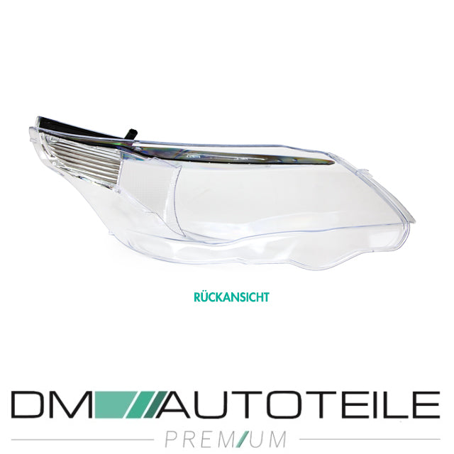 Scheinwerferglas Glas Streuscheibe Links passt für BMW 5er E60 E61 bj.03-07 LED Standlicht