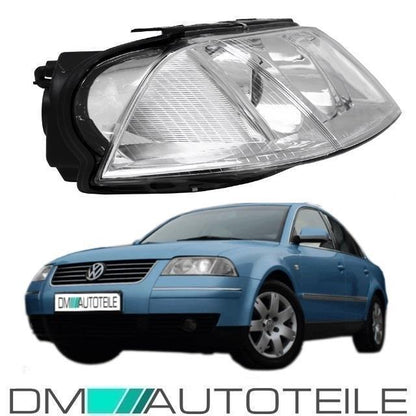 Scheinwerfer Satz Links Rechts 00-05 + 4x OSRAM passt für VW Passat 3BG
