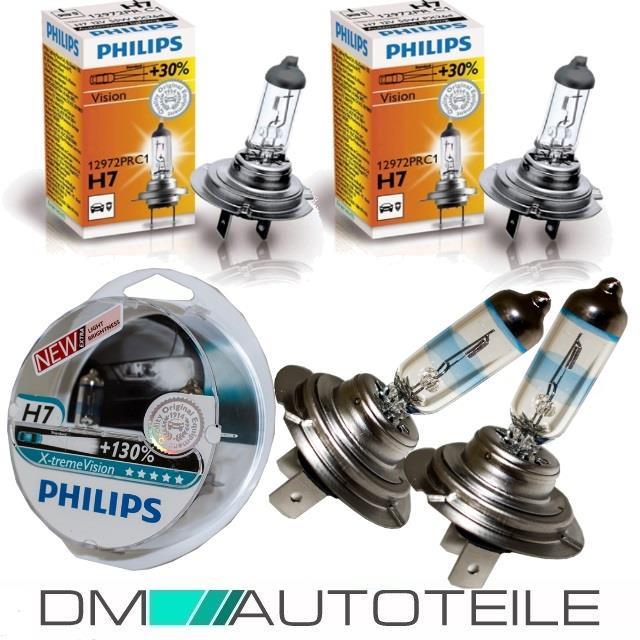 Scheinwerfer SET für LWR H7/H7 + 4x Philips Birnen passt für VW Passat 3BG ab 2000-2005