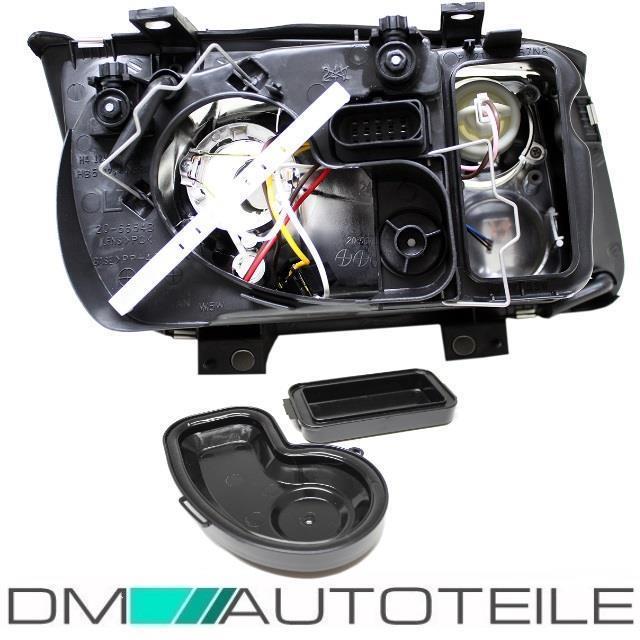 Scheinwerfer Rechts Klarglas LWR H4 ohne Nebel passt für VW Bora 1J ab 98-05