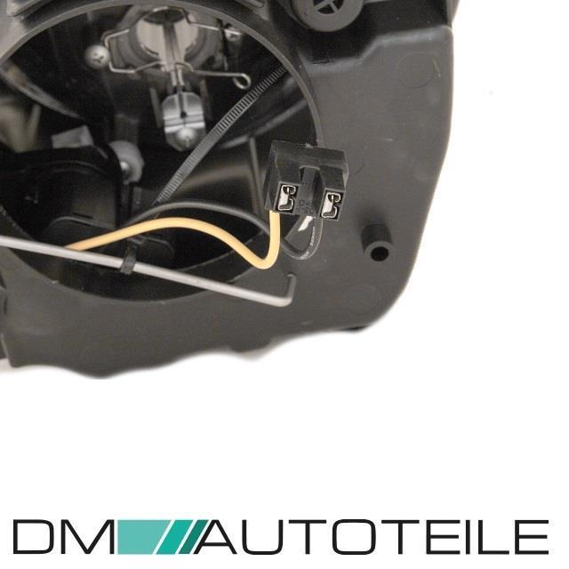 Scheinwerfer Rechts H7 H15 + Tagfahrlicht + LWR Motor passt für VW Golf 6 08-13
