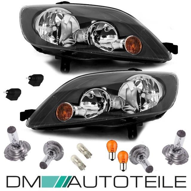 H7/H7 Scheinwerfer SET + MOTOR + BIRNEN KOMPLETT passt für Golf Plus ab 05-09
