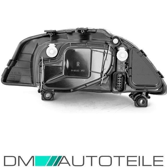 Set Seat Ibiza 6L Scheinwerfer Rechts Links 02-06 H7 H3 Schwarz