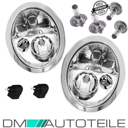 Mini Cooper R50 R52 R53 Scheinwerfer Links Rechts H7/H7 +BIRNEN+EINBAUFERTIG -04