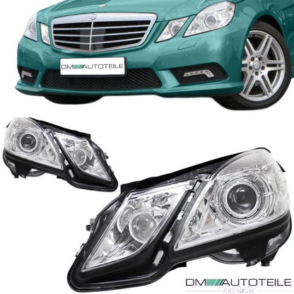 SET Hella BI-Xenon Scheinwerfer SET Links & Rechts passend für Mercedes E-Klasse W212 S212 09-13 + Kurvenlicht