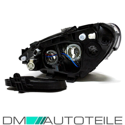 Set Peugeot 206 Klarglas Scheinwerfer Rechts & Links 98-07 + Birnen Komplett