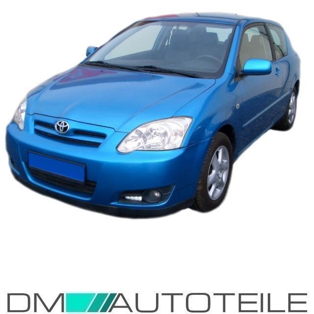 Set Toyota Corolla E12 Facelift Scheinwerfer Rechts & Links 04-07 H7/H7 + Motor für Valeo+Birnen