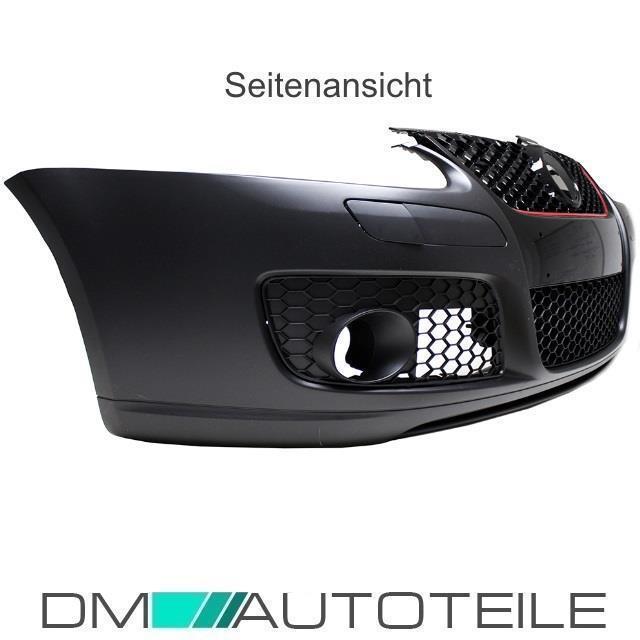 Stoßstange Vorne aus ABS ZUBEHÖR SET passt für VW Golf 5 + Wabengrill GTI + ABE